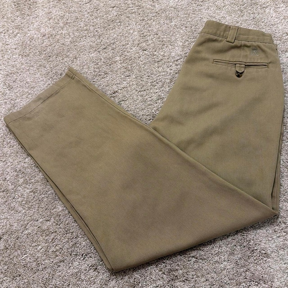 Classy 90s Vintage Tommy Hilfiger Chino Pants | Khaki | 34x32
